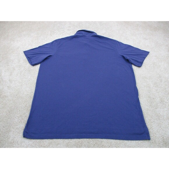 Greyson Polo Shirt Men Large L Purple Performance Stretch Preppy Golf - Picture 7 of 10
